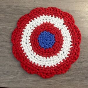 Red, White, & Blue Trivet/Hot Pad